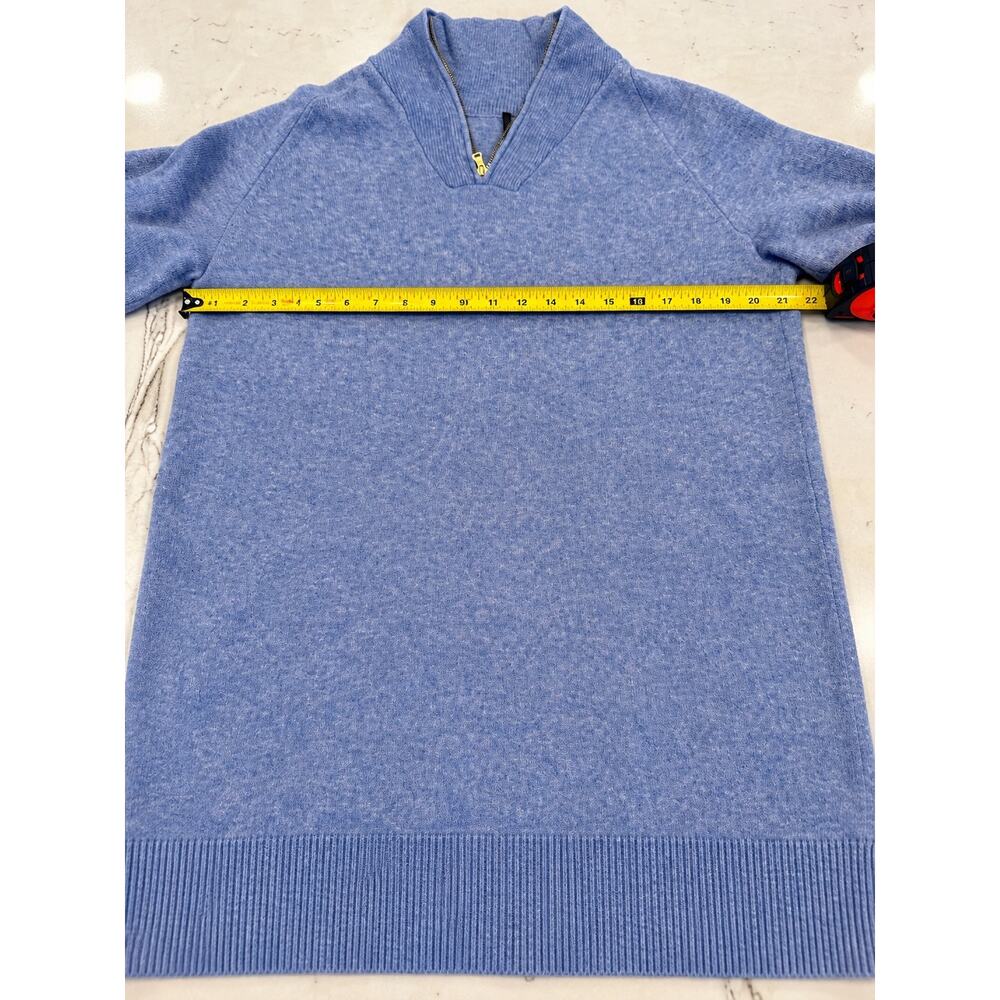 Après Ski Cozy Luxury J.Crew Half Zip Supersoft Alpaca Merino Sweater Dress L - Picture 10 of 16